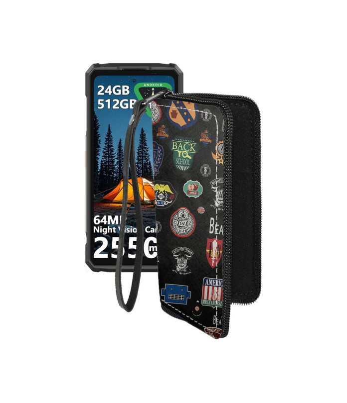 Чохол-гаманець з екошкіри для телефону Ulefone Armor 33