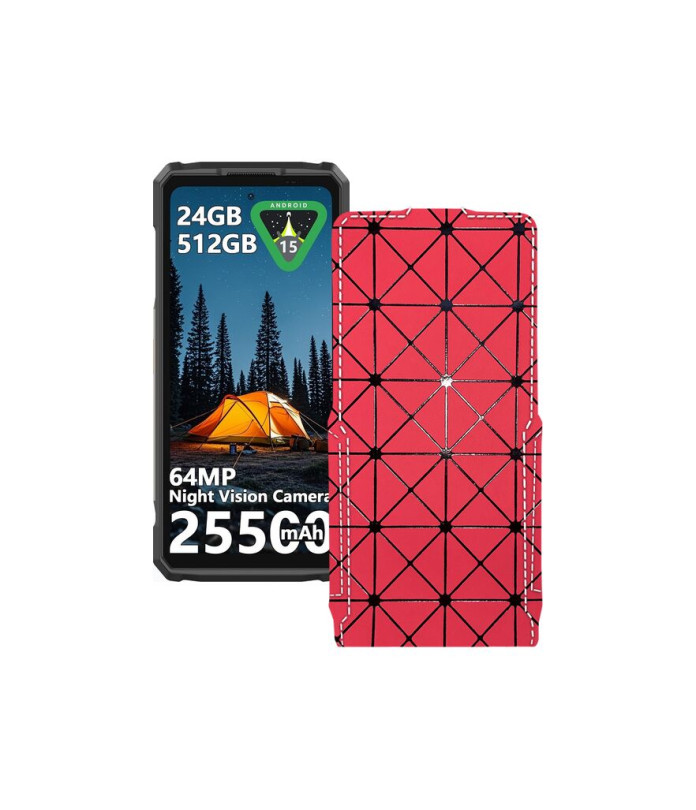 Чохол-флип з екошкіри для телефону Ulefone Armor 33