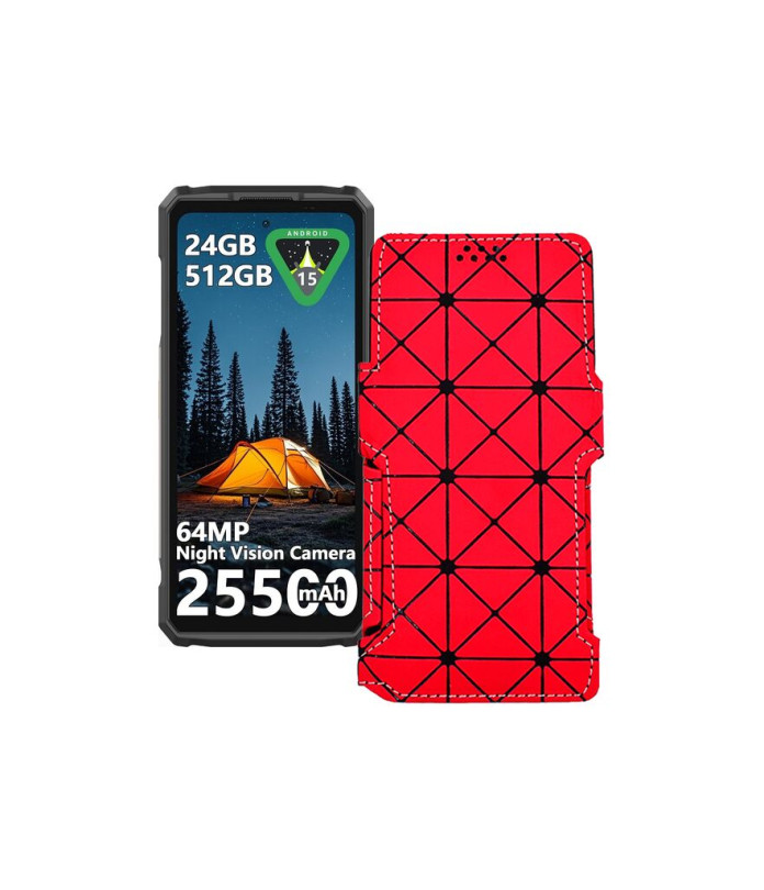 Чохол-книжка з екошкіри для телефону Ulefone Armor 33