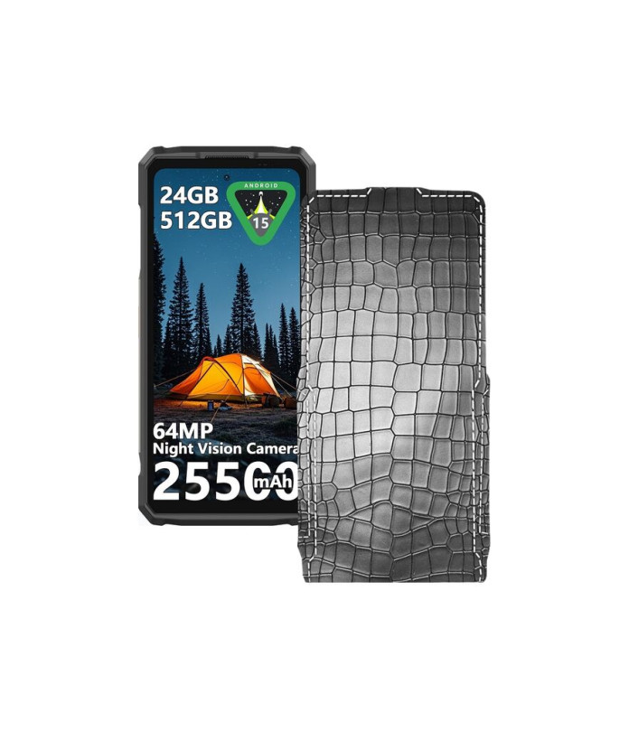 Чохол-флип з екошкіри для телефону Ulefone Armor 33