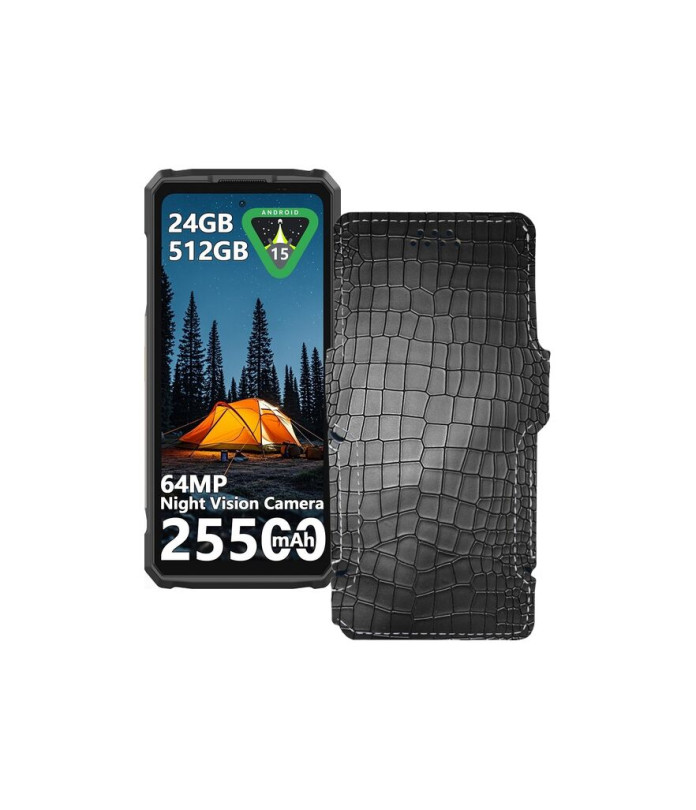 Чохол-книжка з екошкіри для телефону Ulefone Armor 33