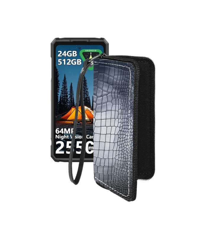 Чохол-гаманець з екошкіри для телефону Ulefone Armor 33