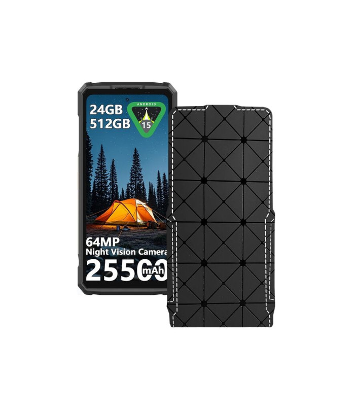 Чохол-флип з екошкіри для телефону Ulefone Armor 33