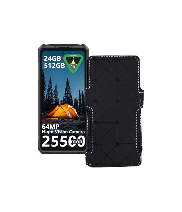 Чохол-книжка з екошкіри для телефону Ulefone Armor 33