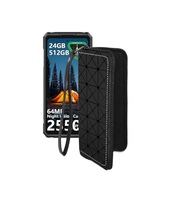 Чохол-гаманець з екошкіри для телефону Ulefone Armor 33