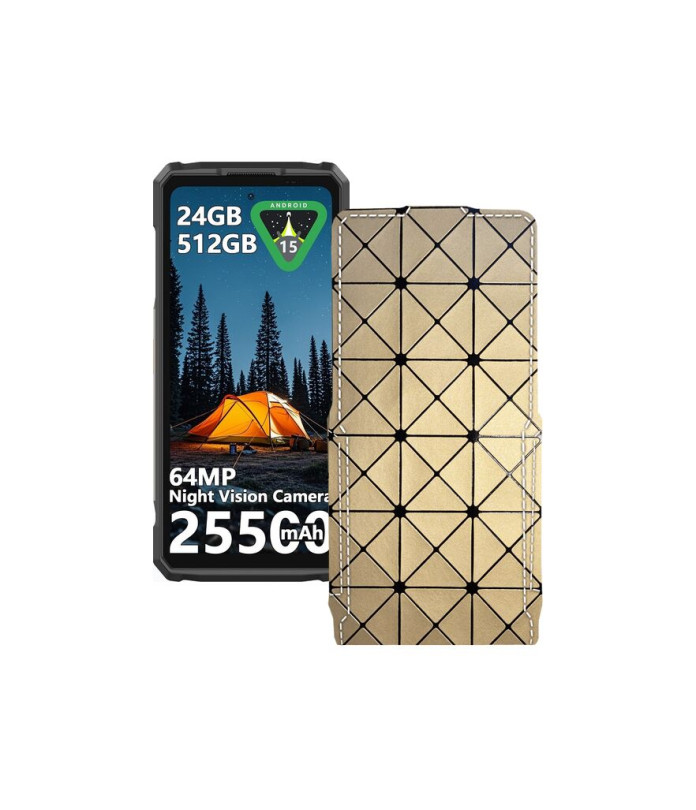 Чохол-флип з екошкіри для телефону Ulefone Armor 33