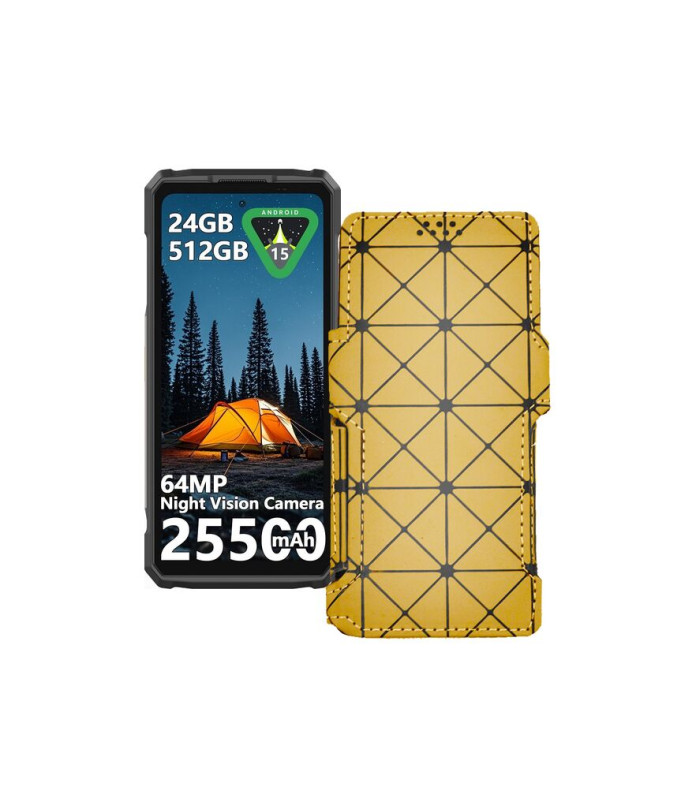 Чохол-книжка з екошкіри для телефону Ulefone Armor 33