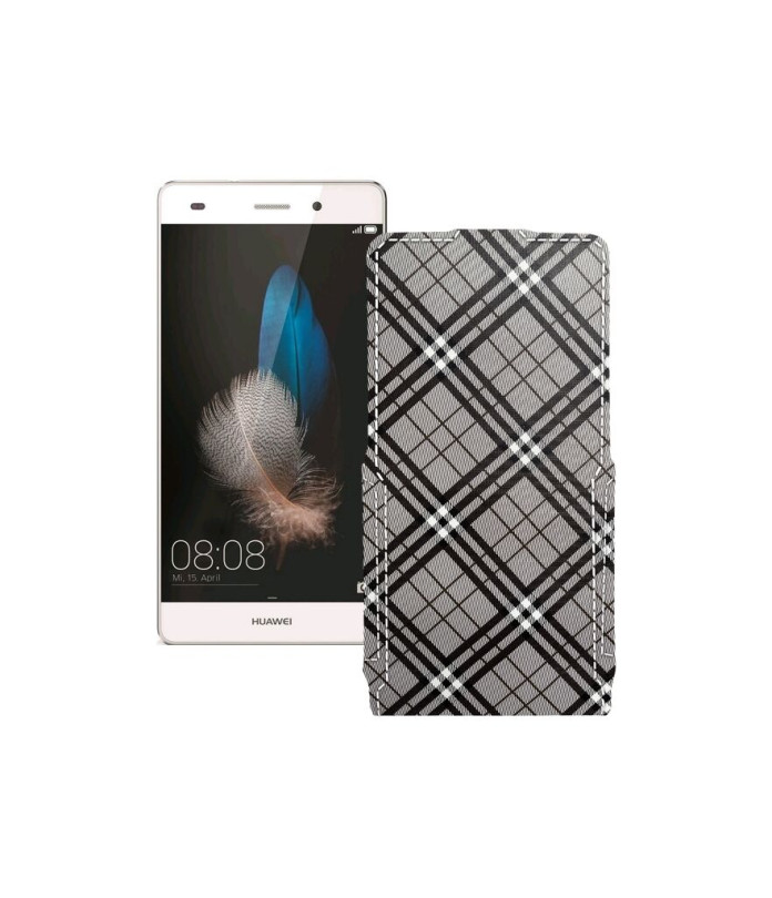 Чохол-флип з екошкіри для телефону Huawei P8 lite (ALE-L21) 2015