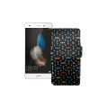 Чохол-книжка з екошкіри для телефону Huawei P8 lite (ALE-L21) 2015