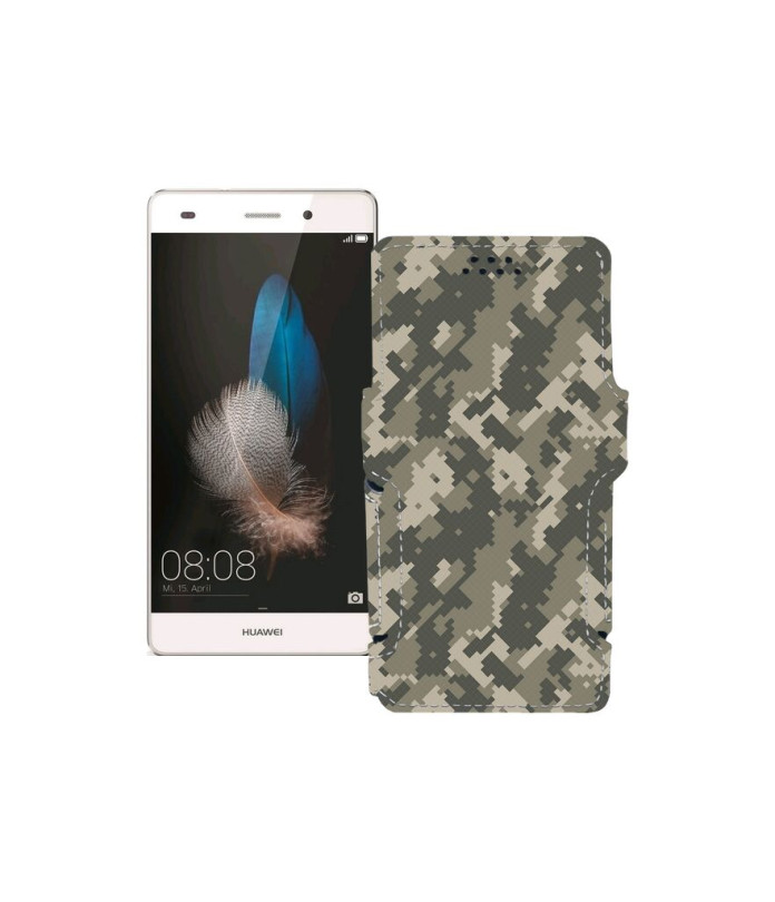 Чохол-книжка з екошкіри для телефону Huawei P8 lite (ALE-L21) 2015