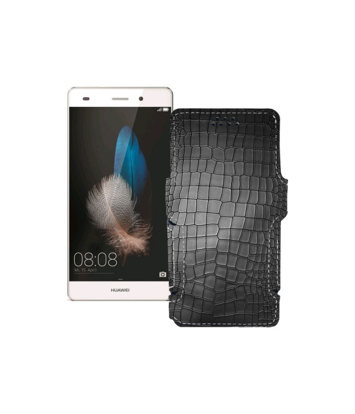 Чохол-книжка з екошкіри для телефону Huawei P8 lite (ALE-L21) 2015