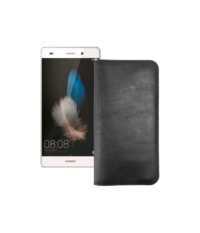 Портмоне з шкіри для телефону Huawei P8 lite (ALE-L21) 2015