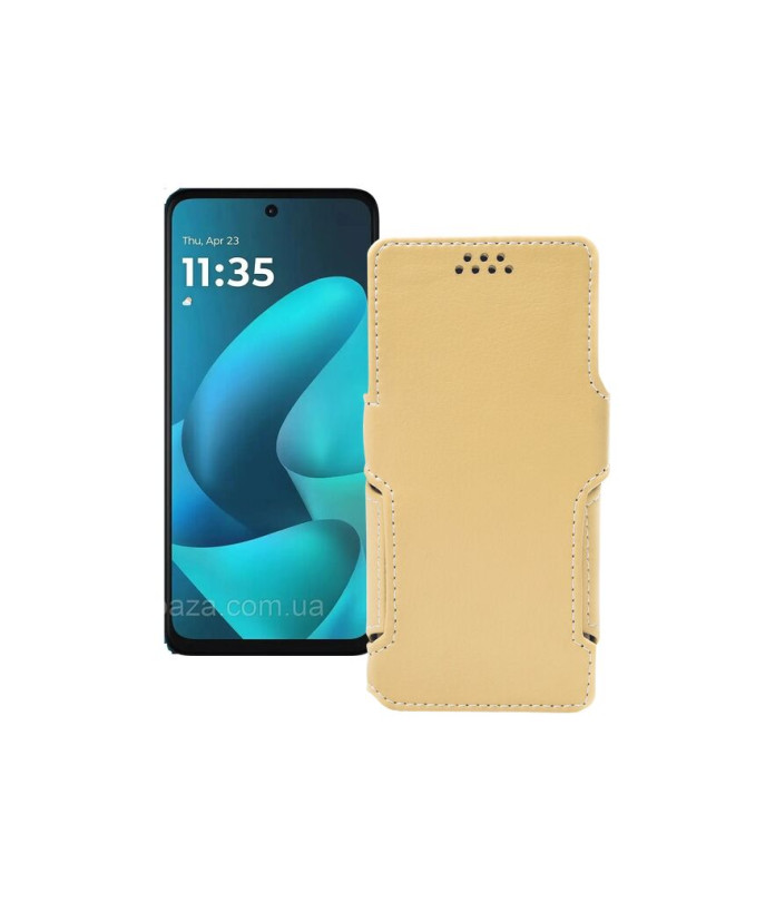 Чохол-книжка з екошкіри для телефону Motorola Moto G57 Power