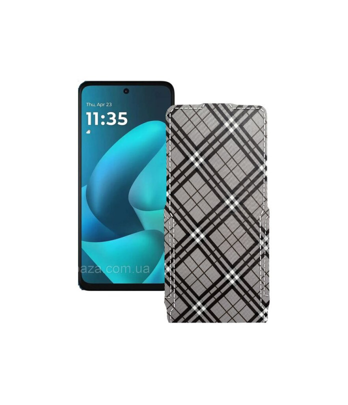 Чохол-флип з екошкіри для телефону Motorola Moto G57 Power