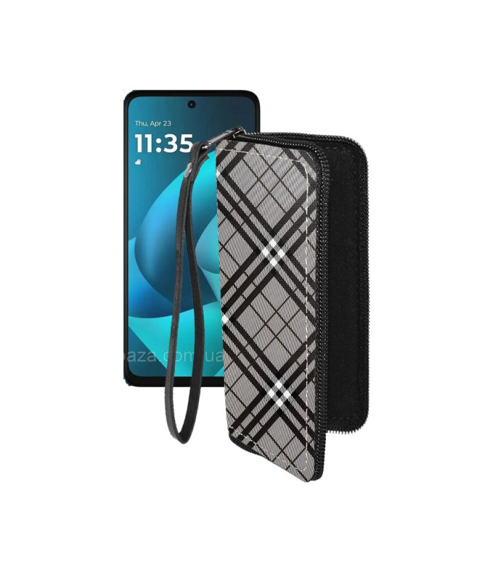 Чохол-гаманець з екошкіри для телефону Motorola Moto G57 Power