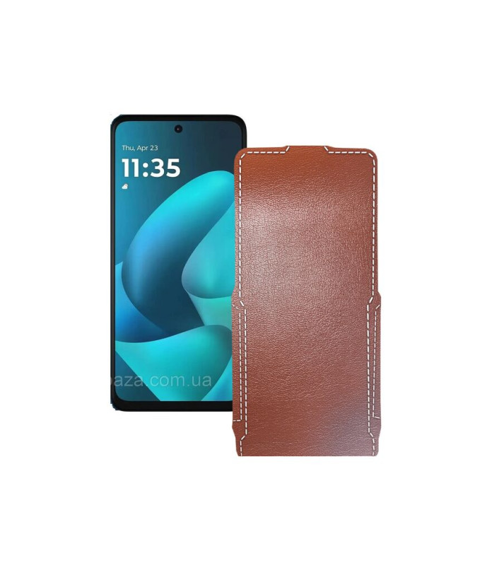 Чохол-флип з екошкіри для телефону Motorola Moto G57 Power