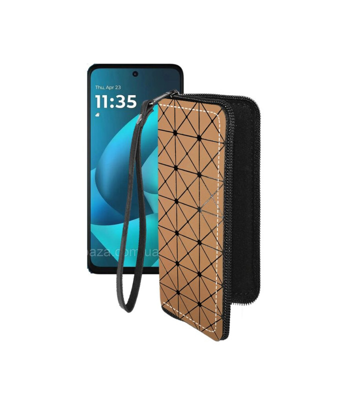 Чохол-гаманець з екошкіри для телефону Motorola Moto G57 Power