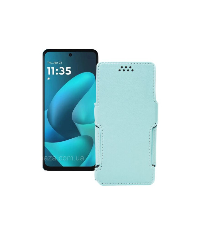 Чохол-книжка з екошкіри для телефону Motorola Moto G57 Power