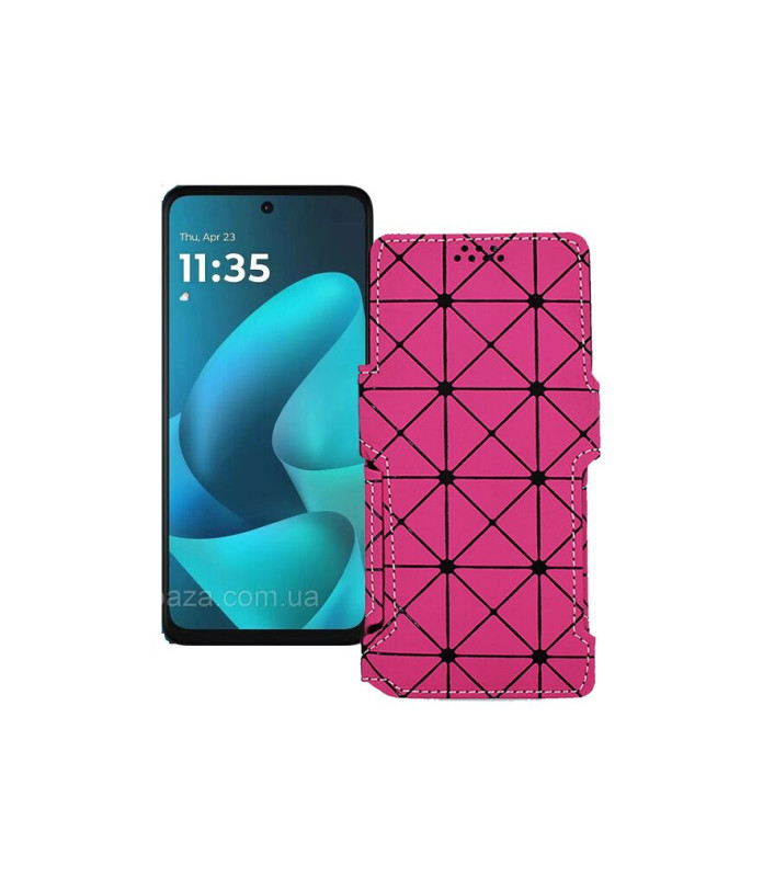 Чохол-книжка з екошкіри для телефону Motorola Moto G57 Power