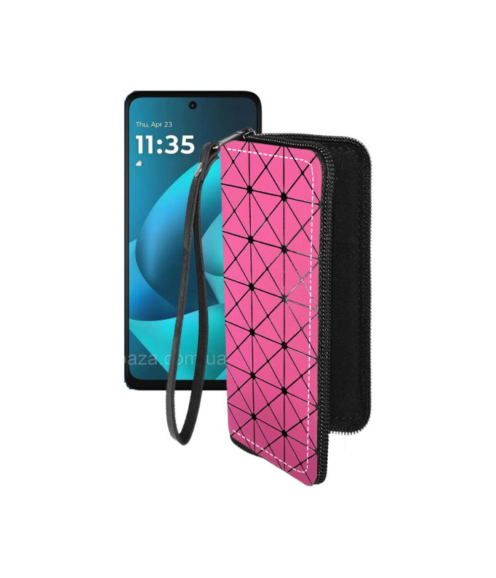 Чохол-гаманець з екошкіри для телефону Motorola Moto G57 Power