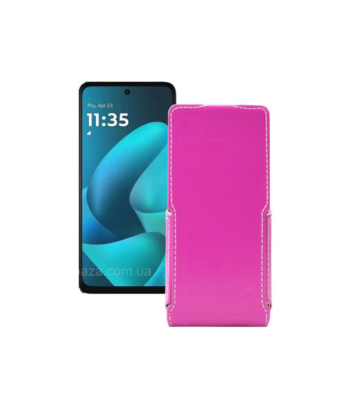 Чохол-флип з екошкіри для телефону Motorola Moto G57 Power