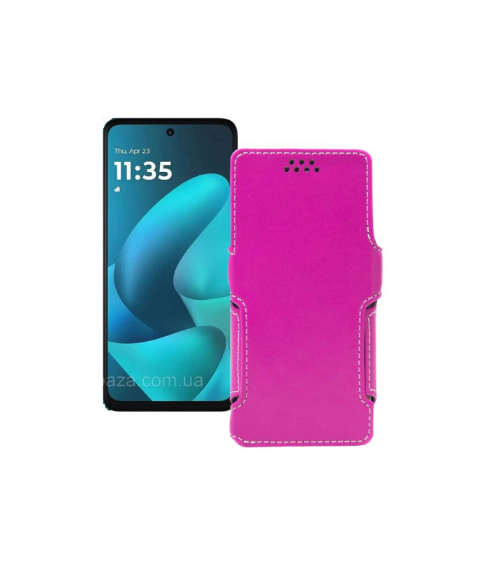 Чохол-книжка з екошкіри для телефону Motorola Moto G57 Power