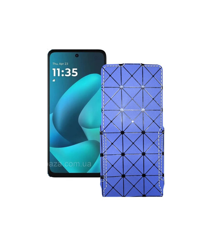 Чохол-флип з екошкіри для телефону Motorola Moto G57 Power