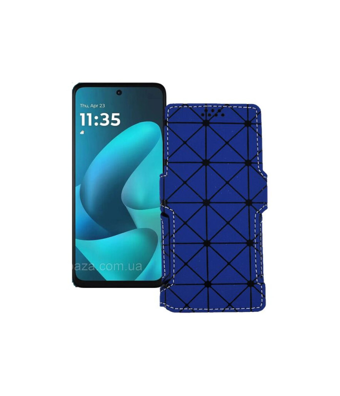 Чохол-книжка з екошкіри для телефону Motorola Moto G57 Power