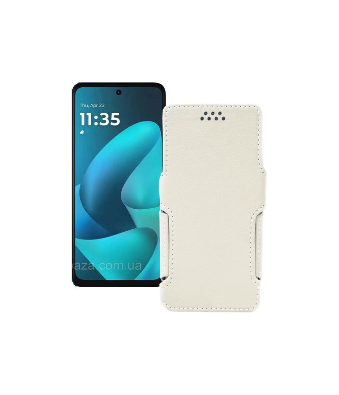 Чохол-книжка з екошкіри для телефону Motorola Moto G57 Power