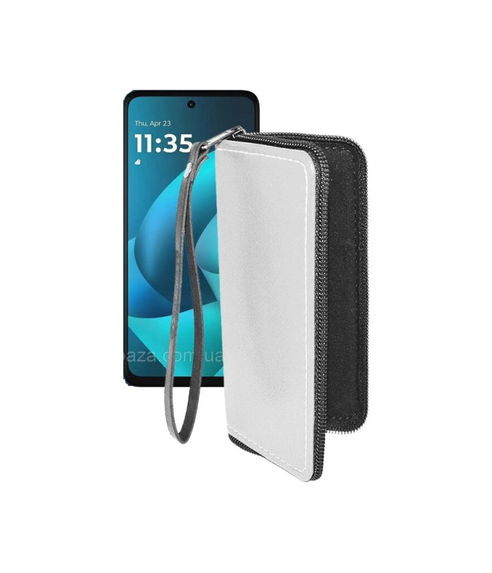 Чохол-гаманець з екошкіри для телефону Motorola Moto G57 Power