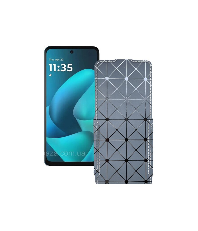 Чохол-флип з екошкіри для телефону Motorola Moto G57 Power