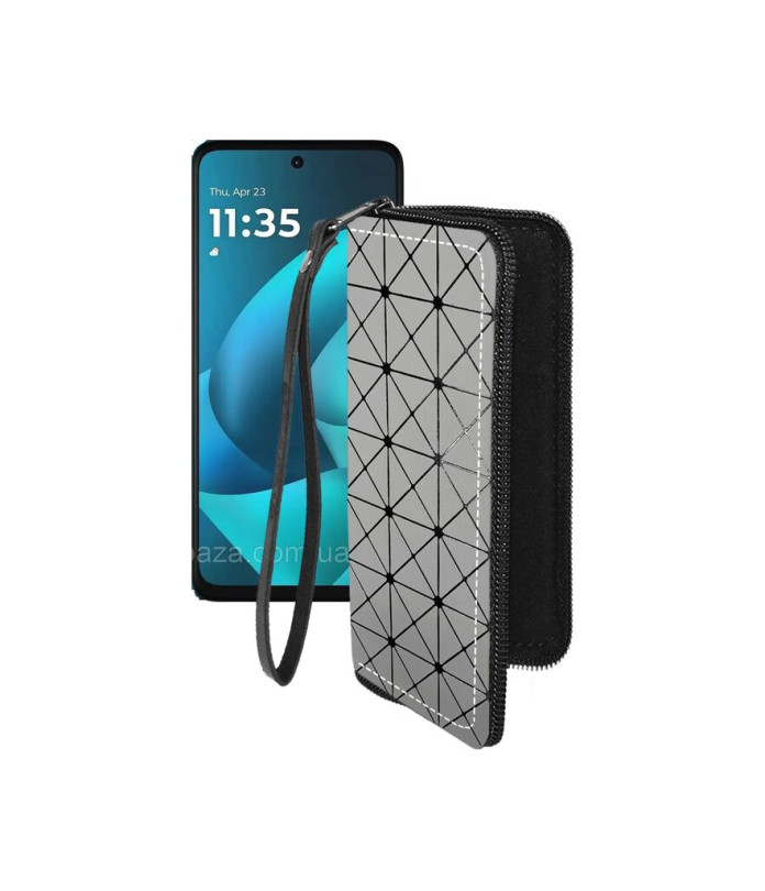 Чохол-гаманець з екошкіри для телефону Motorola Moto G57 Power