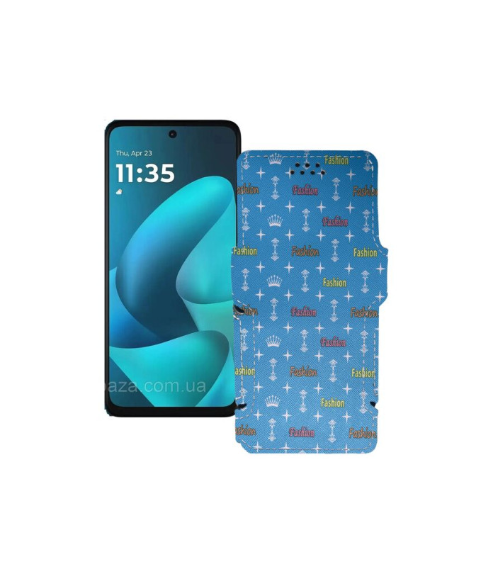 Чохол-книжка з екошкіри для телефону Motorola Moto G57 Power