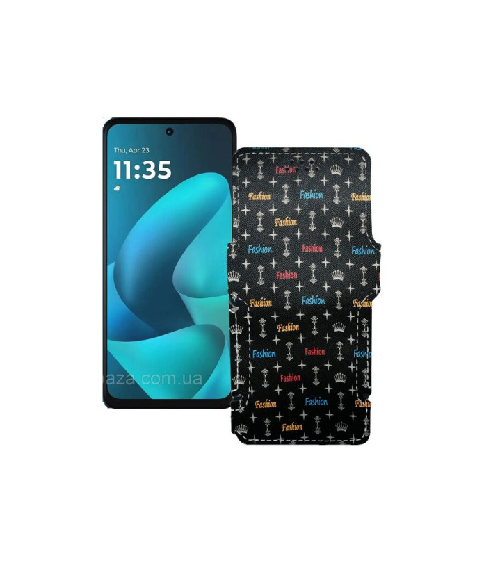 Чохол-книжка з екошкіри для телефону Motorola Moto G57 Power