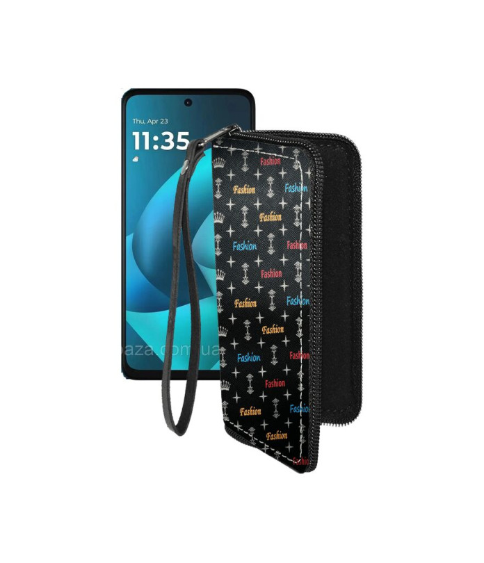 Чохол-гаманець з екошкіри для телефону Motorola Moto G57 Power