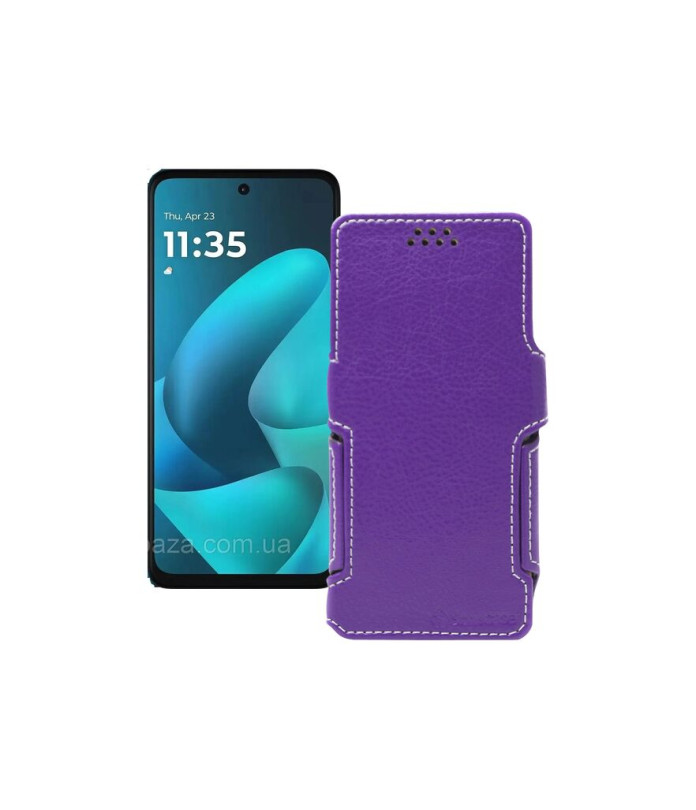 Чохол-книжка з екошкіри для телефону Motorola Moto G57 Power