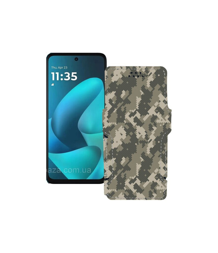 Чохол-книжка з екошкіри для телефону Motorola Moto G57 Power