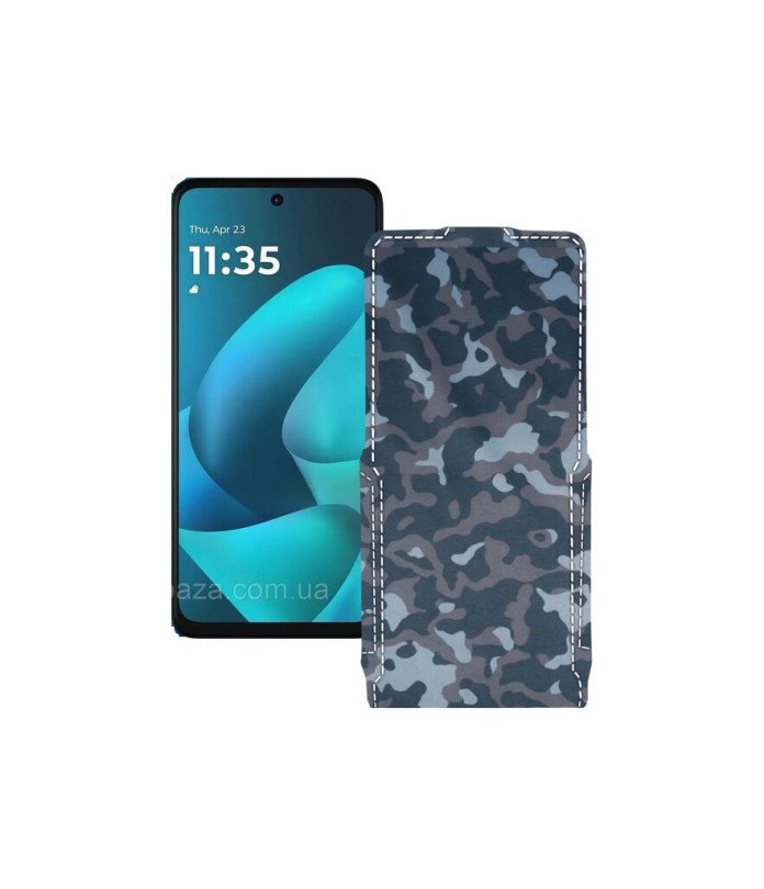 Чохол-флип з екошкіри для телефону Motorola Moto G57 Power