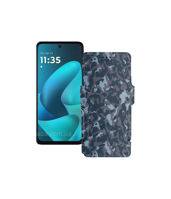 Чохол-книжка з екошкіри для телефону Motorola Moto G57 Power