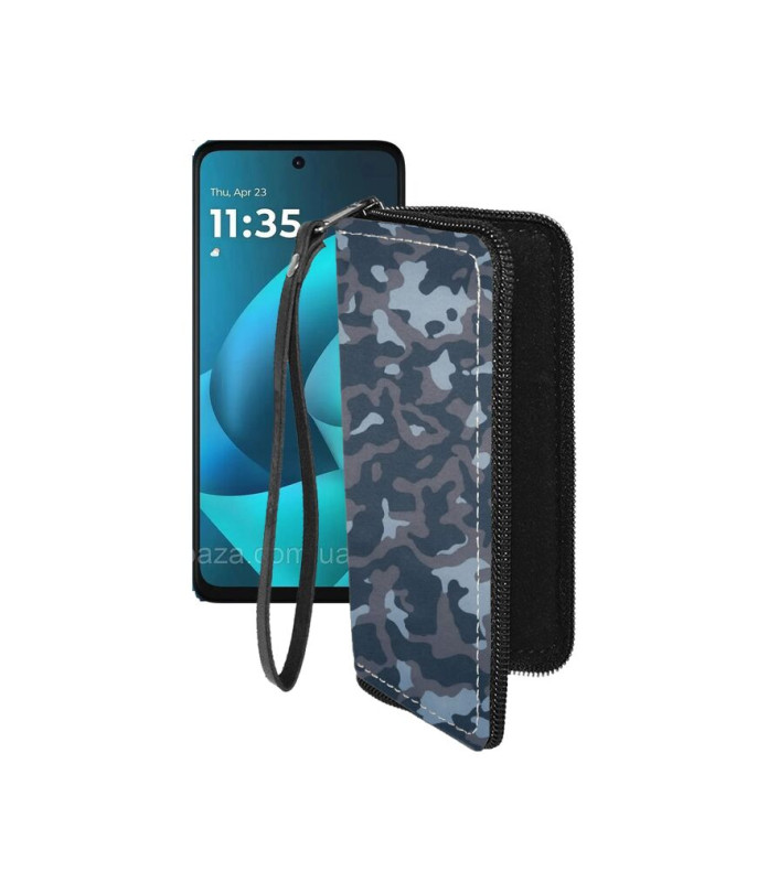 Чохол-гаманець з екошкіри для телефону Motorola Moto G57 Power