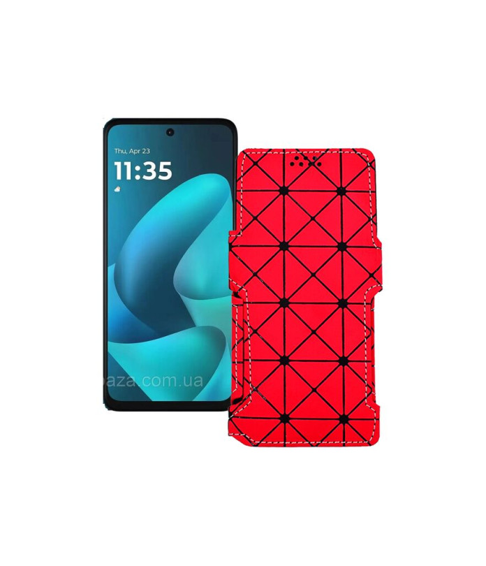 Чохол-книжка з екошкіри для телефону Motorola Moto G57 Power