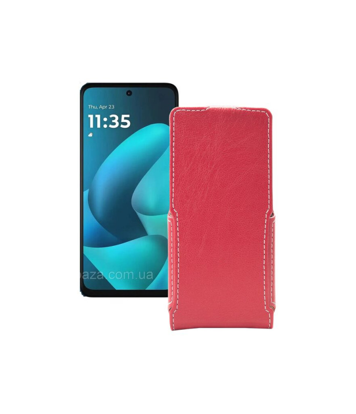 Чохол-флип з екошкіри для телефону Motorola Moto G57 Power