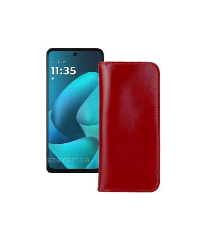 Портмоне з шкіри для телефону Motorola Moto G57 Power