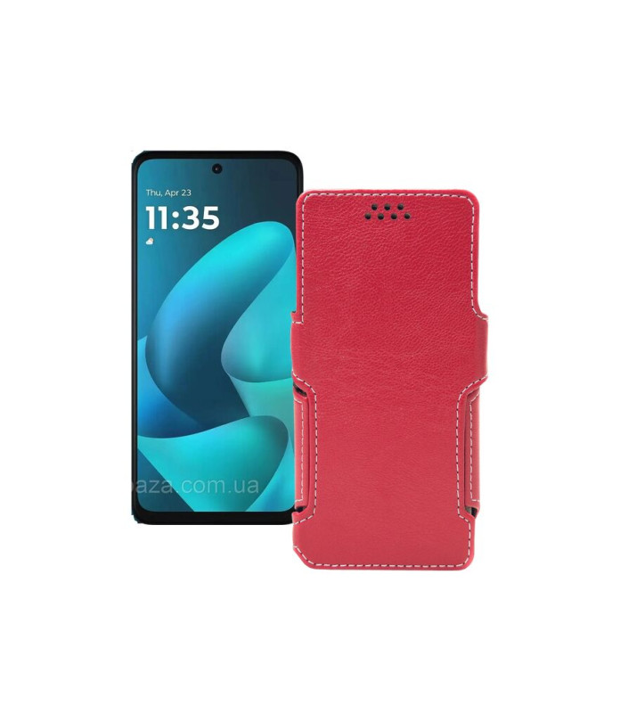 Чохол-книжка з екошкіри для телефону Motorola Moto G57 Power