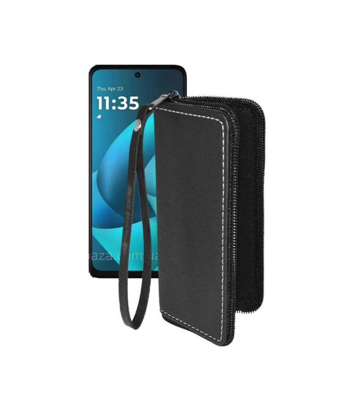 Чохол-гаманець з екошкіри для телефону Motorola Moto G57 Power