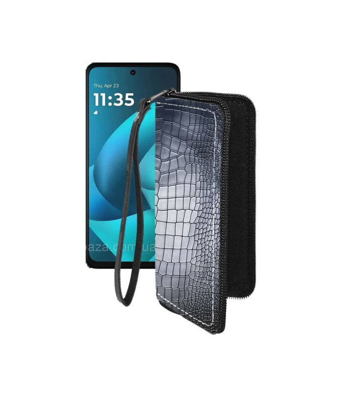 Чохол-гаманець з екошкіри для телефону Motorola Moto G57 Power