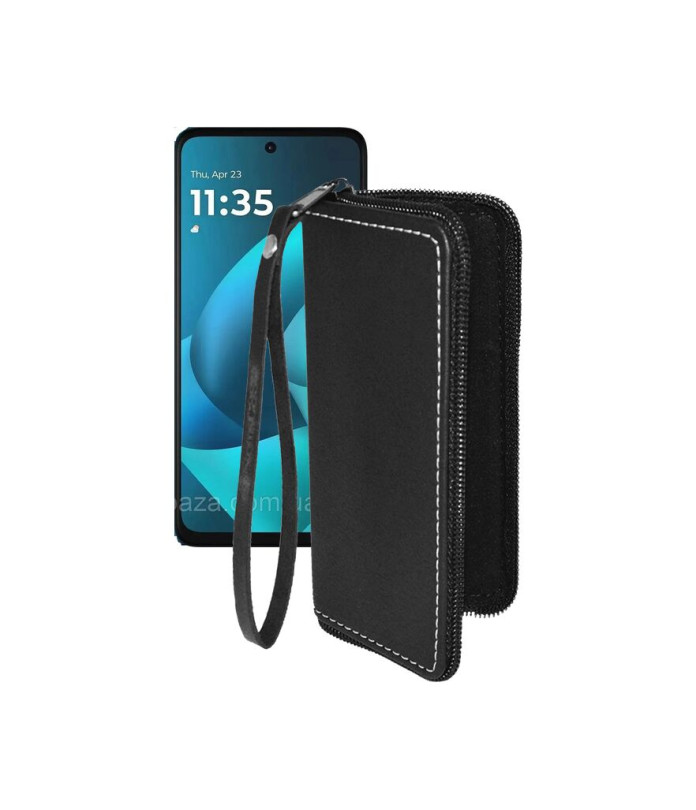Чохол-гаманець з екошкіри для телефону Motorola Moto G57 Power