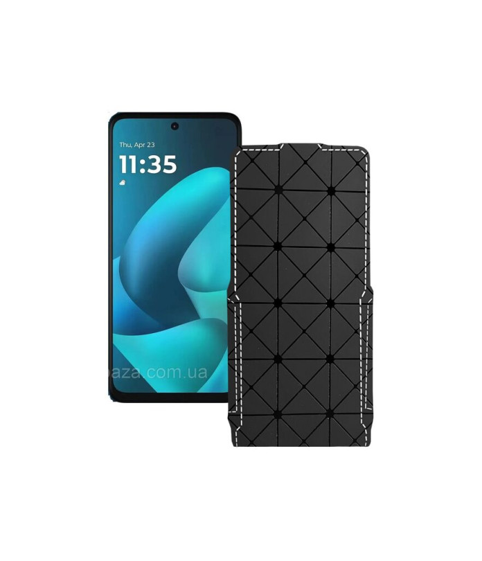 Чохол-флип з екошкіри для телефону Motorola Moto G57 Power