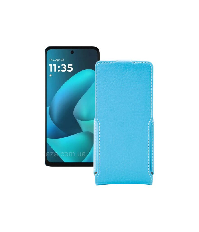 Чохол-флип з екошкіри для телефону Motorola Moto G57 Power