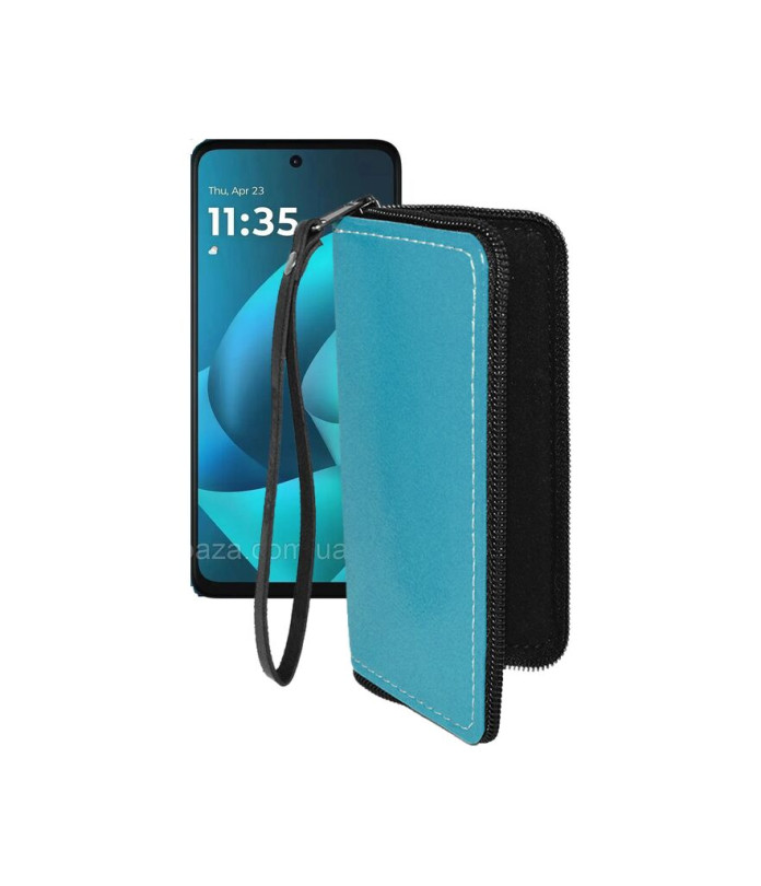 Чохол-гаманець з екошкіри для телефону Motorola Moto G57 Power